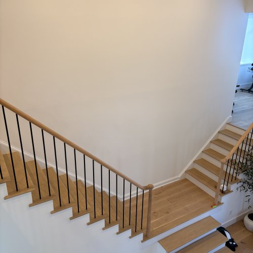 Interior Staircase Railing Installation Stamford Ct