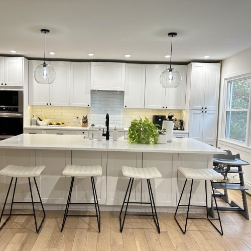 Modern Kitchen Island Installation Stamford Ct